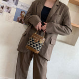 En-ji Gyojin Handbag - Khaki