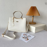 En-ji Jeonju Handbag - Ivory