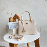 En-ji Yonji Handbag - Cream