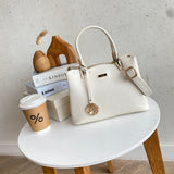 En-ji Yonji Handbag - Ivory