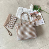 En-ji Gyeran Totebag - Almond
