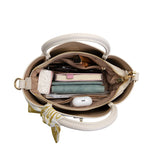 En-ji Sarang Handbag - Cream