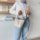 En-ji Yuran Handbag - Cream