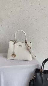 En-ji Yonji Handbag - Ivory