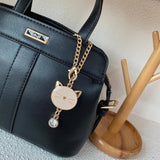 En-ji Jean Bag Charm - Cream - EN-JI