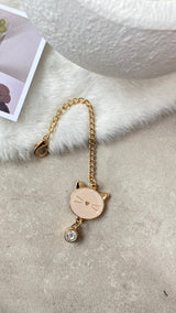 En-ji Jean Bag Charm - Cream - EN-JI
