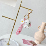 En-ji Tokki Bag Charm - White - EN-JI