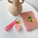 En-ji Kuro Bag Charm - Pink Berry