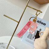 En-ji Kuro Bag Charm - Pink Berry