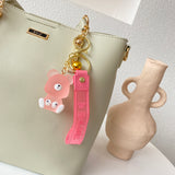 En-ji Kuro Bag Charm - Pink Berry