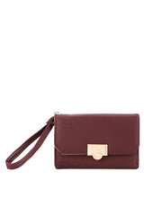 En-ji Suha Wallet - Maroon