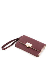 En-ji Suha Wallet - Maroon