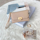 En-ji Suha Wallet - Cream - EN-JI