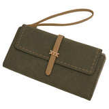 En-ji Sujin Wallet - Olive - EN-JI