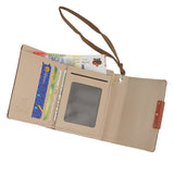 En-ji Dami Wallet - Khaki