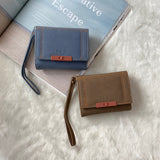 En-ji Dami Wallet - Khaki