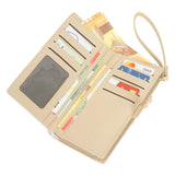 En-ji Yuko Long Wallet - Khaki