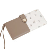 En-ji Yuko Long Wallet - Khaki