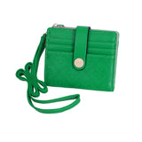 En-ji Jinju Card Wallet - Green