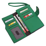 En-ji Furiko Long Wallet - Green