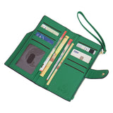 En-ji Furiko Long Wallet - Green