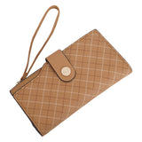 En-ji Furiko Long Wallet - Khaki