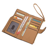 En-ji Furiko Long Wallet - Khaki