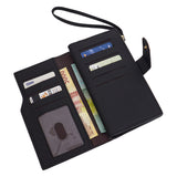 En-ji Furiko Long Wallet - Black