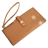 En-ji Minori Long Wallet - Brown
