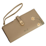 En-ji Minori Long Wallet - Cream