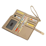 En-ji Minori Long Wallet - Cream