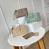 En-ji Ireum Wallet - Cream