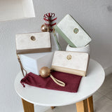 En-ji Yoonri Wallet - Khaki