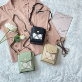 En-ji Geura Wallet - Almond