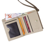 En-ji Yuso Wallet - Taupe