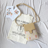 En-ji Yoni Wallet - Cream