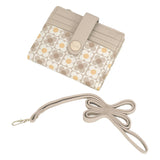 En-ji Tori Card Wallet - Cream