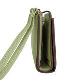 En-ji Minori Long Wallet - Olive