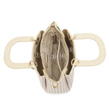 En-ji Hanri Handbag - Cream