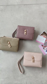 En-ji Suwon Wallet - Plum