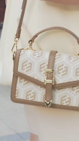 En-ji Domi Handbag - Olive