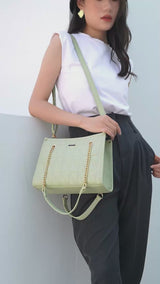 En-ji Eunjoo Shoulderbag - Almond