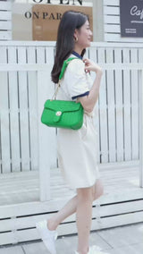 En-ji Gomin Shoulderbag - Green
