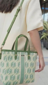 En-ji Sungyu Handbag - Olive