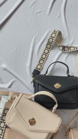 En-ji Amie Shoulderbag - Almond