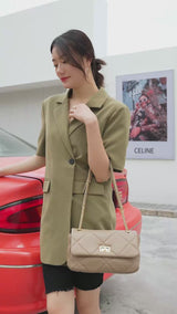 En-ji Yeonwoo Shoulderbag - Khaki