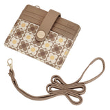 En-ji Tori Card Wallet - Khaki