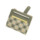 En-ji Tori Card Wallet - Olive