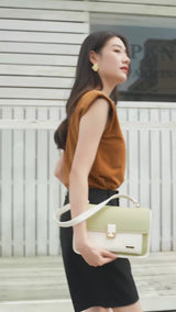 En-ji Yuka Shoulderbag - Almond