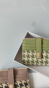 En-ji Rei Wallet - Olive